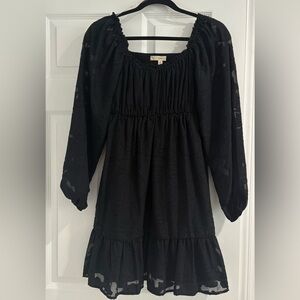 Like-new Rewind long sleeve black dress Small